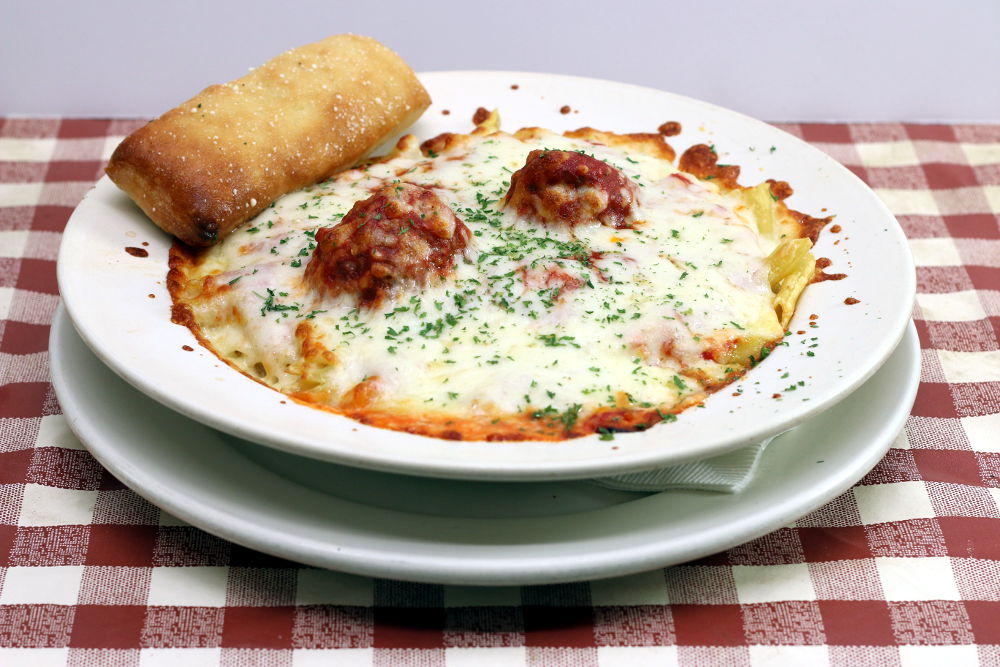 Mostaccioli with Meatballs